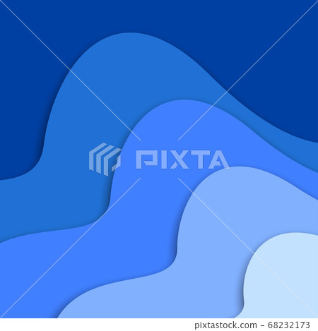 3D abstract background and paper cut shapes, vector illustration 3D abstract background and paper cut shapes, vector illustration 68232173