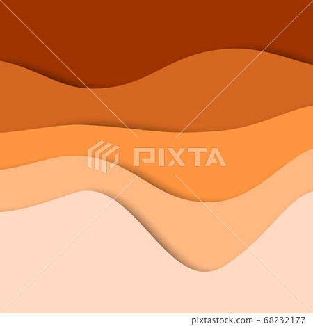 3D abstract background and paper cut shapes, vector illustration 3D abstract background and paper cut shapes, vector illustration 68232177