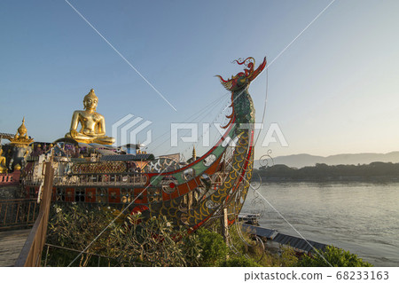 THAILAND SOP RUAK MEKONG GIANT BUDDHA TEMPLE 68233163