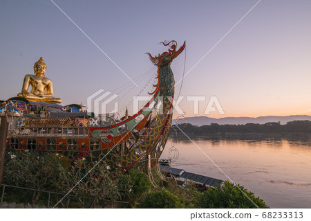 THAILAND SOP RUAK MEKONG GIANT BUDDHA TEMPLE 68233313