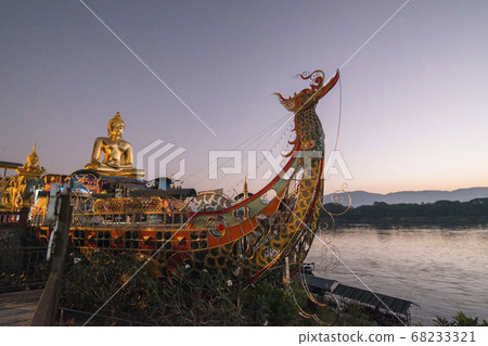 THAILAND SOP RUAK MEKONG GIANT BUDDHA TEMPLE 68233321