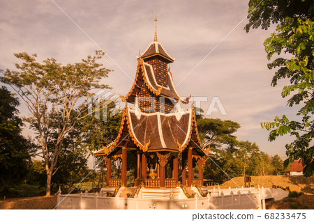 THAILAND CHIANG SAEN SHRINE THAILAND CHIANG SAEN SHRINE 68233475