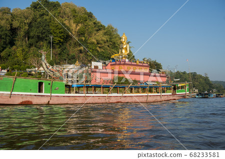 THAILAND SOP RUAK MEKONG GIANT BUDDHA TEMPLE THAILAND SOP RUAK MEKONG GIANT BUDDHA TEMPLE 68233581