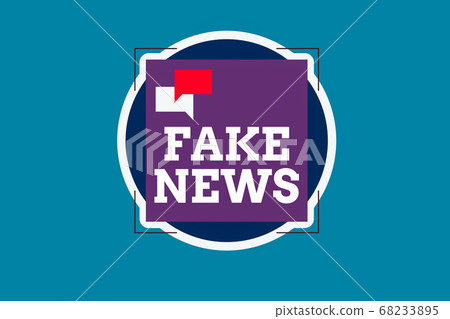 Text sign showing Fake News. Conceptual photo Text sign showing Fake News. Conceptual photo 68233895