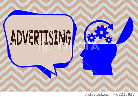 Word writing text Advertising. Business concept Word writing text Advertising. Business concept 68233928