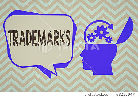 Word writing text Trademarks. Business concept for 68233947