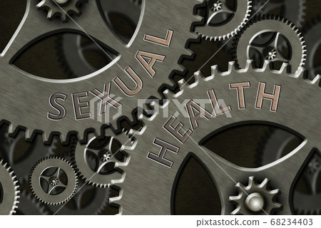 Writing note showing Sexual Health. Business photo 68234403