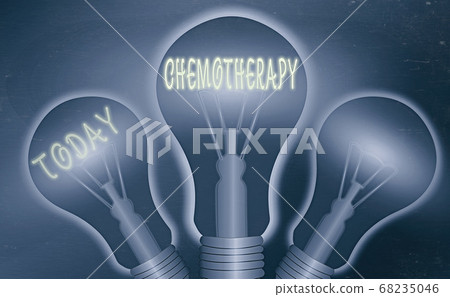 Text sign showing Chemotherapy. Conceptual photo 68235046