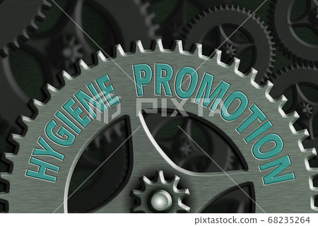 Conceptual hand writing showing Hygiene Promotion 68235264