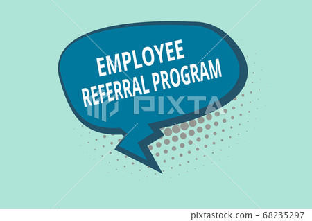 Handwriting text writing Employee Referral Program Handwriting text writing Employee Referral Program 68235297