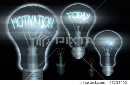 Text sign showing Motivation. Conceptual photo the Text sign showing Motivation. Conceptual photo the 68235400