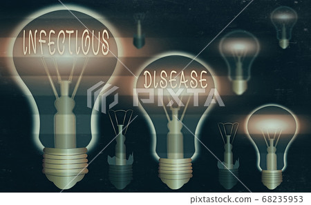Conceptual hand writing showing Infectious Disease Conceptual hand writing showing Infectious Disease 68235953