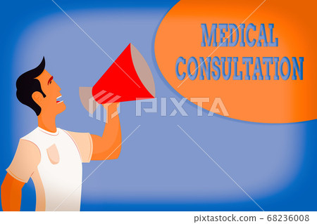 Word writing text Medical Consultation. Business Word writing text Medical Consultation. Business 68236008