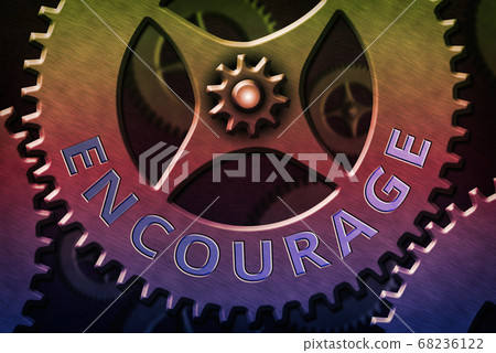 Writing note showing Encourage. Business photo Writing note showing Encourage. Business photo 68236122