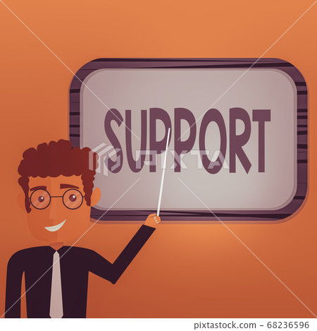 Word writing text Support. Business concept for Word writing text Support. Business concept for 68236596