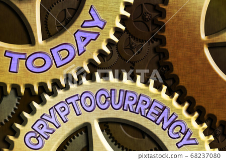 Conceptual hand writing showing Cryptocurrency Conceptual hand writing showing Cryptocurrency 68237080