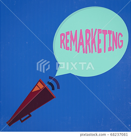 Word writing text Remarketing. Business concept 68237081