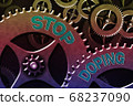 Handwriting text Stop Doping. Concept meaning quit 68237090