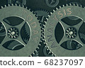 Handwriting text Analysis. Concept meaning 68237097