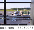 A lobby waiting for a return flight from Akita Airport after the trip 68239073