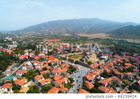 Ancient monastery Svetitskhoveli in the city of Ancient monastery Svetitskhoveli in the city of 68239424
