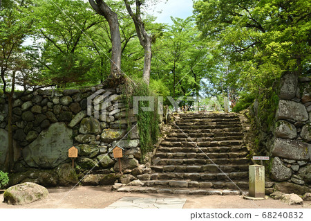 100 famous castles in Japan and Komoro castle 100 famous castles in Japan and Komoro castle 68240832