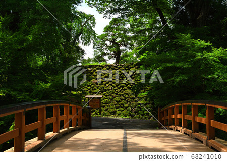 100 famous castles in Japan and Komoro castle 68241010