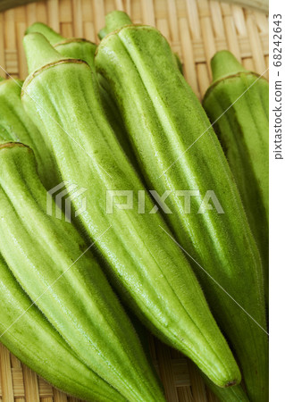 Fresh okra Fresh okra 68242643