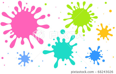 油墨 墨水 飛濺 68243026