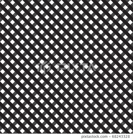 Black and white lattice background.Vector 68243328