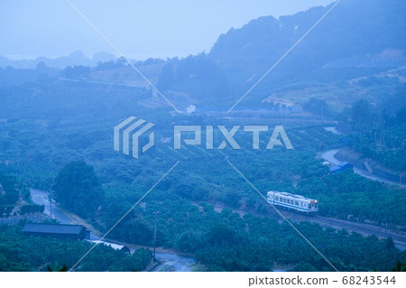 Amahama Line railway scenery Amahama Line railway scenery 68243544