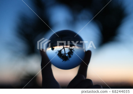 沖繩日落和水晶球 沖繩日落和水晶球 68244035
