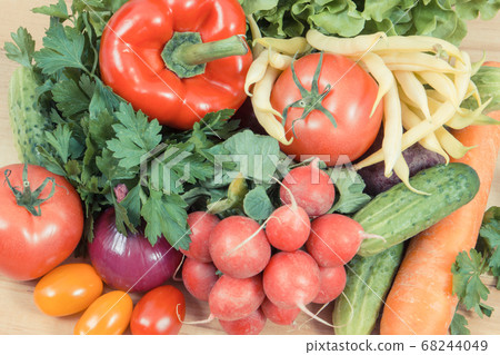 Vegetables containing minerals and vitamins Vegetables containing minerals and vitamins 68244049