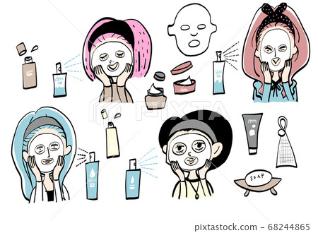 Women and skin care Women and skin care 68244865