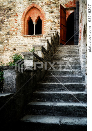 Antique castle staircase Antique castle staircase 68246207