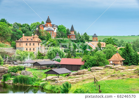 Landscape Park in Buki village, Ukraine Landscape Park in Buki village, Ukraine 68246570