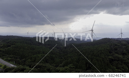 [鳥瞰圖]青山高原風車 68246741