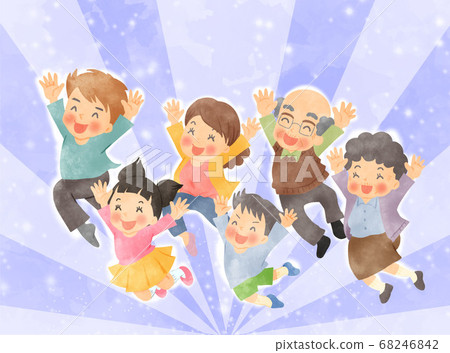 家庭跳6人，背景為1 68246842