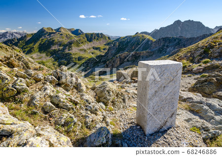 Vinadio, path in the mountains of Maritime Alps Vinadio, path in the mountains of Maritime Alps 68246886