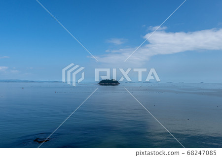 Jindo summer ocean view 68247085