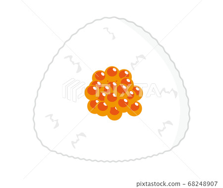 矢量圖的一個三角形的飯糰多少湯圓 68248907
