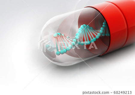 Dna in pill 68249213