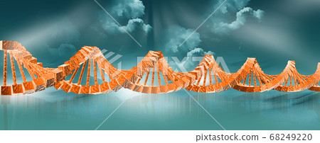 DNA - Stock Illustration [68249220] - PIXTA