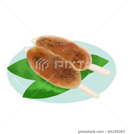 Gohei Mochi Strawberry type watercolor style illustration Gohei Mochi Strawberry type watercolor style illustration 68249365