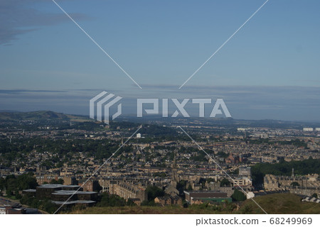 View of Edinburgh, Scotland 68249969