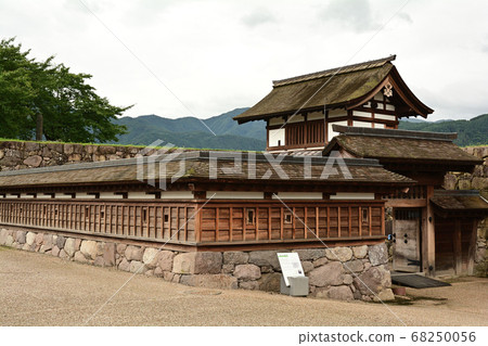 100 famous castles in Japan and Matsushiro Castle 68250056
