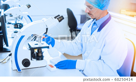 Cytological and morphological examination in the 68250414