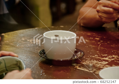 An empty bowl of famous hot and cold sweet dessert An empty bowl of famous hot and cold sweet dessert 68252147