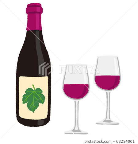 clipart of red wine glasses