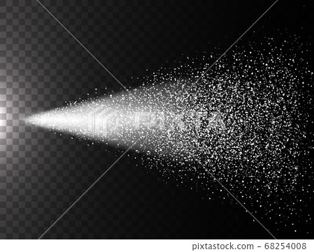 Water spray mist of atomizer on transparent Water spray mist of atomizer on transparent 68254008